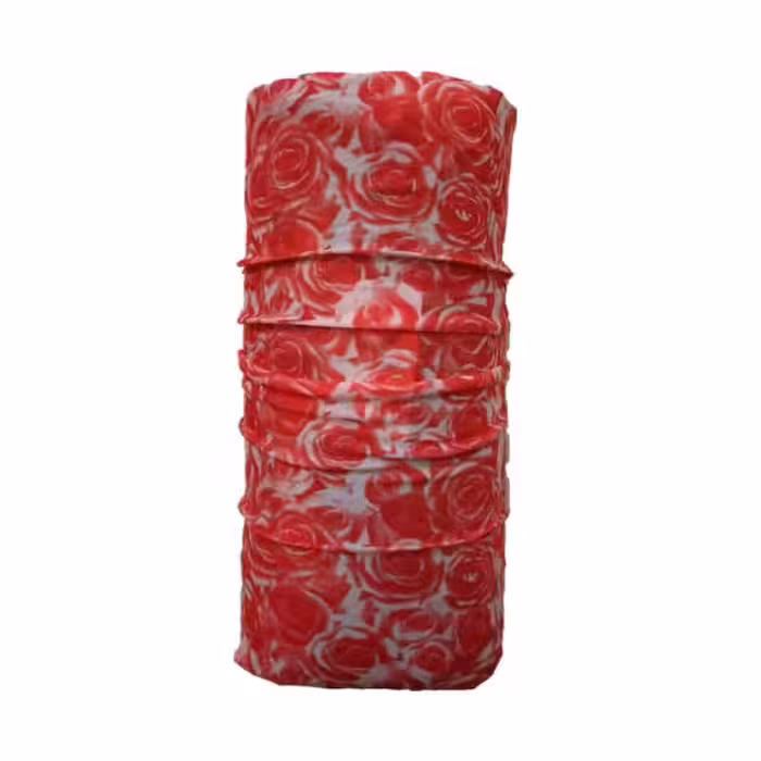 دستمال سر و گردن کوهنوردی زنانه طرح گل رز