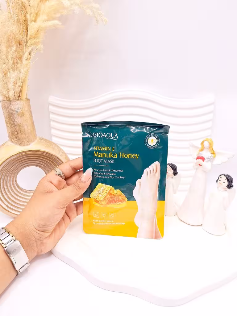 ماسک پا با عصاره ویتامین E رایحه عسل کد 01598