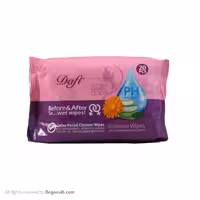 دستمال مرطوب بهداشتی بانوان 20 برگ دافی