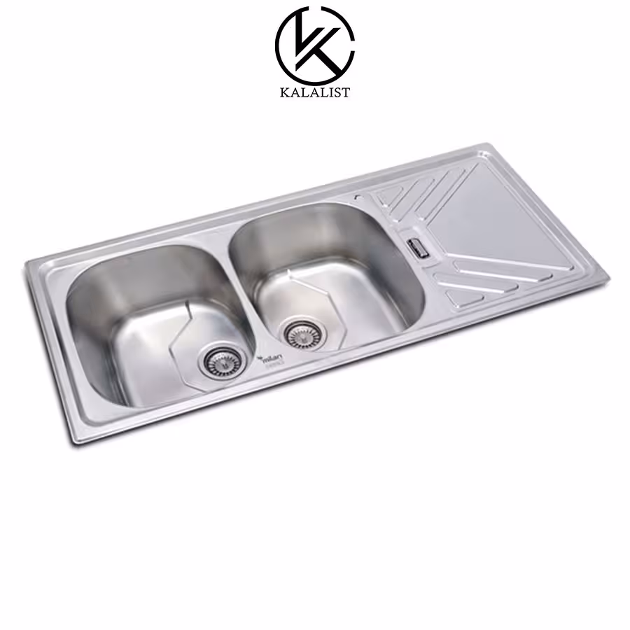 سینک ظرفشویی استیل میلان برنز مدل 7014