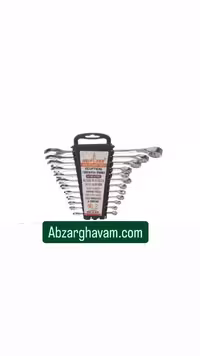 آچار یکسر رینگی 12 عددی پلکانی برند هانتر