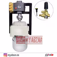 کارواش صنعتی تک فاز 100 بار اینترپمپ با الکتروژن ایران