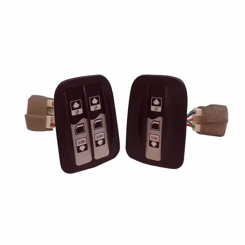 کلید شیشه بالابر  فراسلی مدل P1315132 مناسب برای پراید 131 بسته 2 عددی | کالا مکس