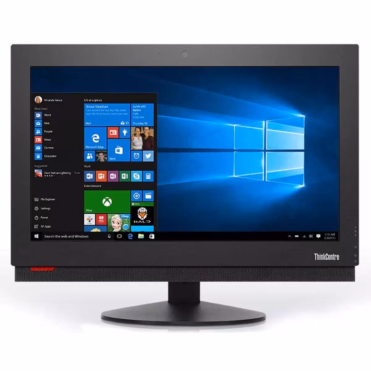 آل این وان استوک 20 اینچی لنوو مدل Lenovo ThinkCentre M700z Core i5 6400T 8GB 256SSD