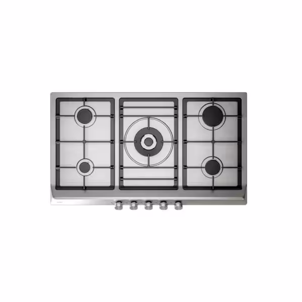 اجاق گاز استیل 5 شعله کن مدل ISD505