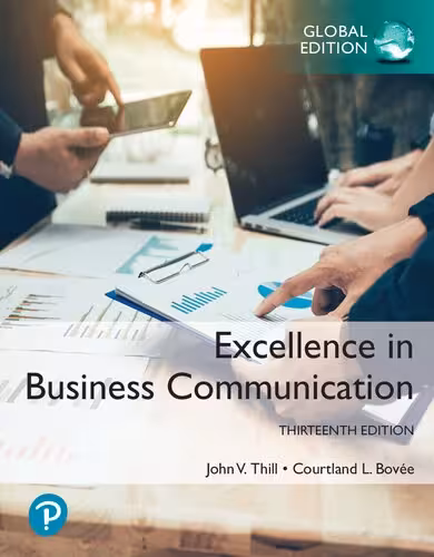 خرید و دانلود نسخه کامل کتاب Excellence In Business Communication