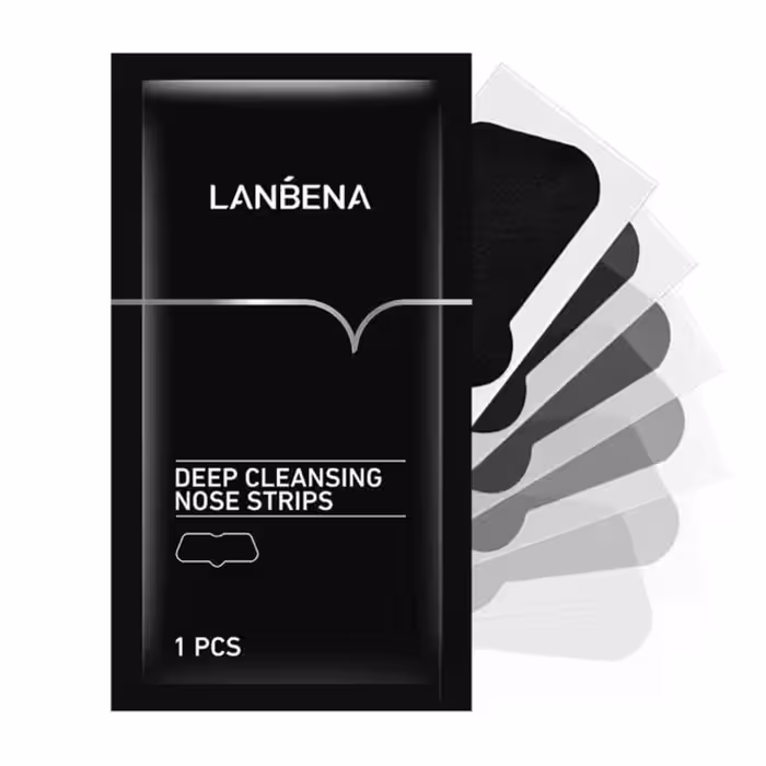 چسب بینی 1 عددی جوش سر سیاه لانبنا LANBENA مدل Deep cleansing