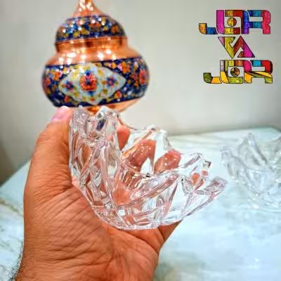 کاسه پیاله امگا سفید 6 عددی