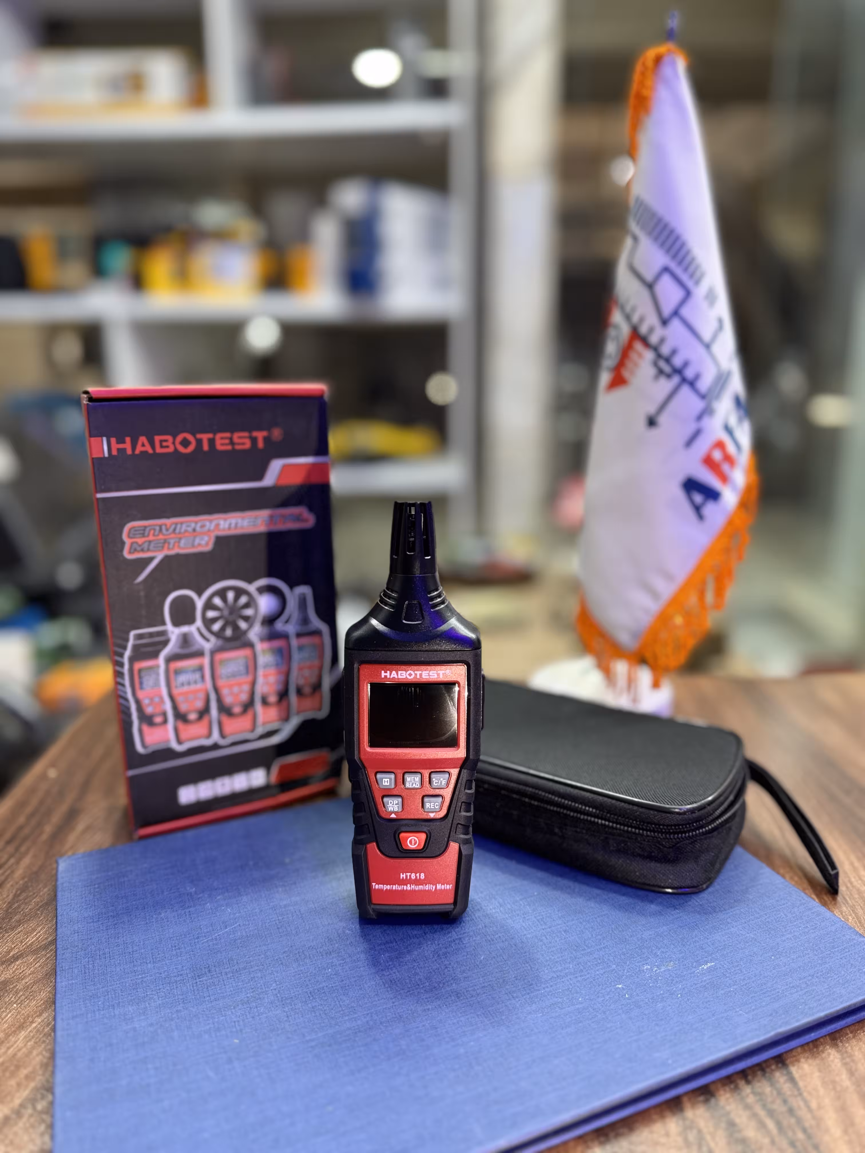 رطوبت سنج دیجیتال هابوتست HABOTEST HT618