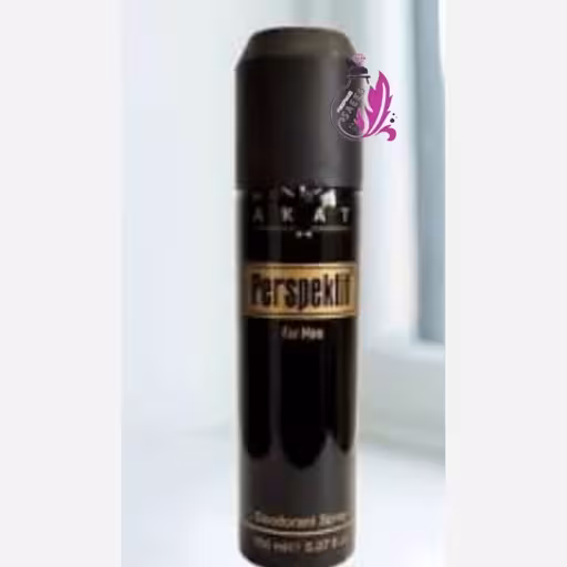 اسپری مردانه آکات مدل Perspektif حجم 150 میل مشکی