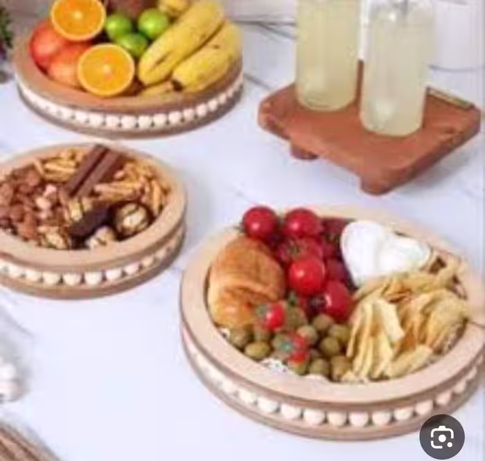 سینی گرد مهره دار