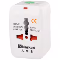تبدیل برق همه کاره NarkenNarken All in One Adaptor Plug