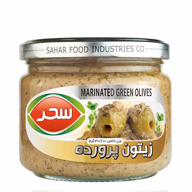 زیتون پرورده سحر 310 گرمی