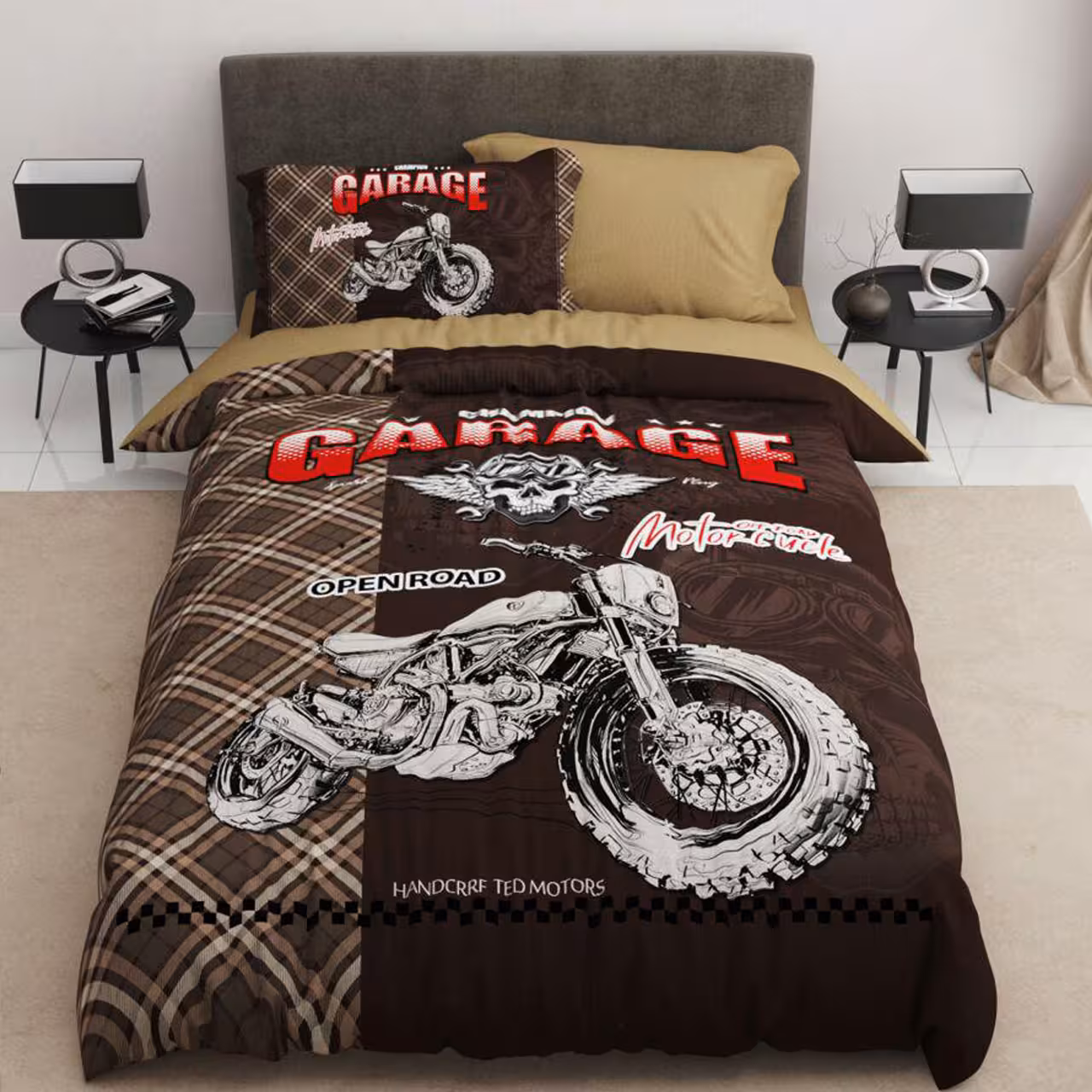 سرویس لحاف روتختی ترکسان یک نفره 4 تیکه کد D198