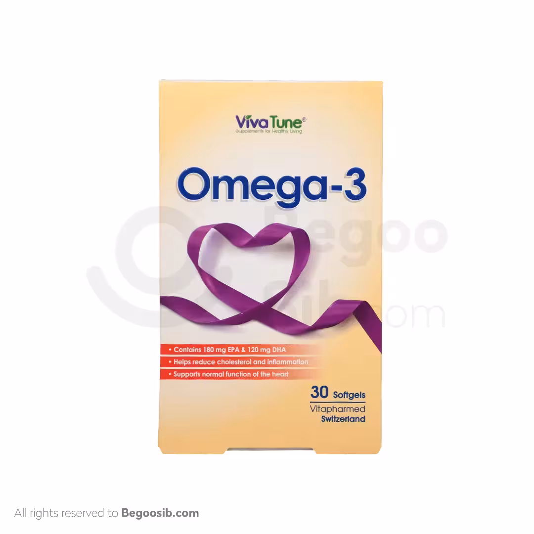 کپسول ژلاتینی  امگا 3 ویواتیون 30 عددی