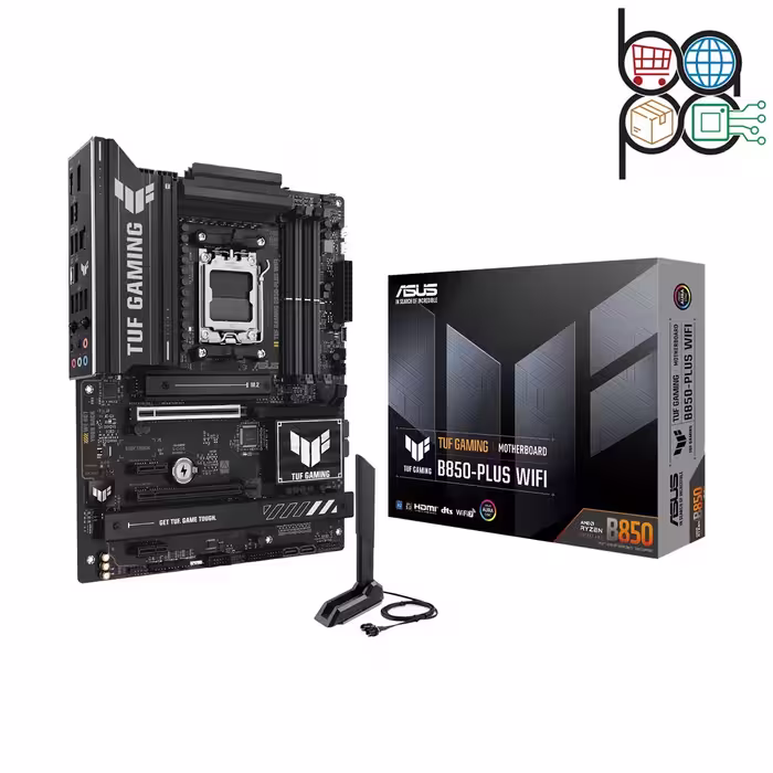 مادربرد گیمینگ ASUS مدل TUF GAMING B850-PLUS با پشتیبانی از WiFi