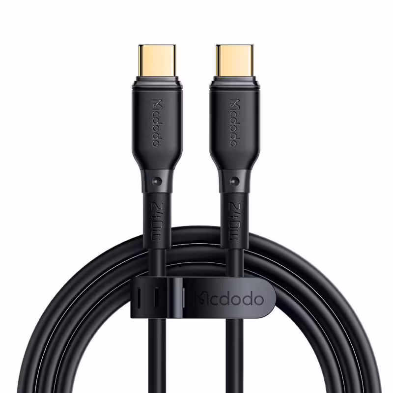کابل 1.2 متری دو سر Type-C مک دودو 240 وات مدل Mcdodo CA-3310 Type-C to Type-C 5A PD 240W 1.2m Fast Charging Cable