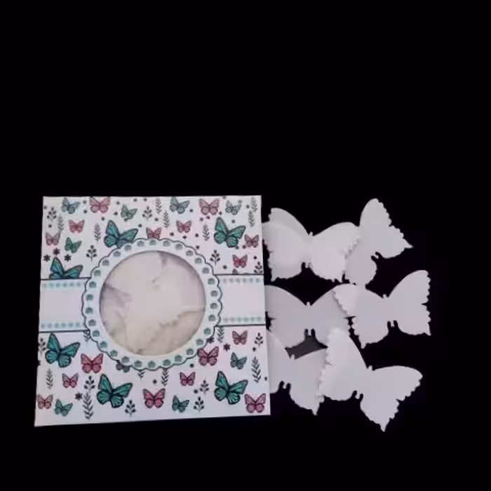 پروانه ویفر خوراکی تزیینی