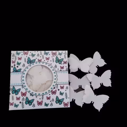 پروانه ویفر خوراکی تزیینی