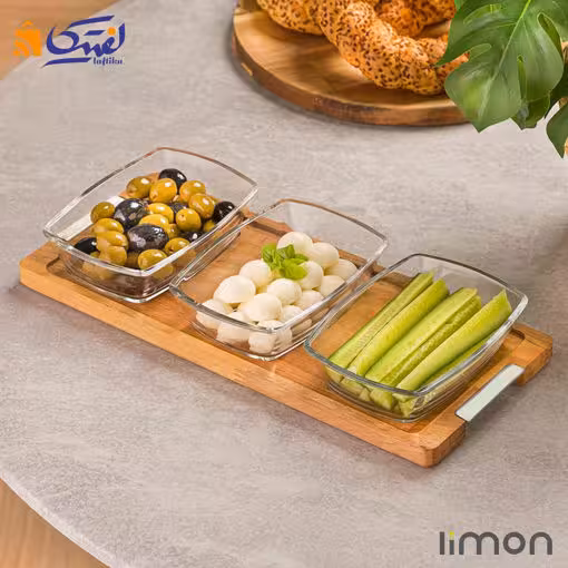 اردورخوری چوبی بزرگ لیمون 3 خانه 2252