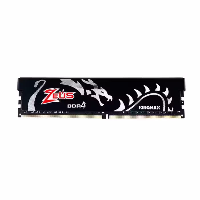 رم دسکتاپ DDR4 تک کاناله 3200 مگاهرتز CL17 کینگ مکس مدل Zeus Dragon ظرفیت 8 گیگابایت | کالا مکس