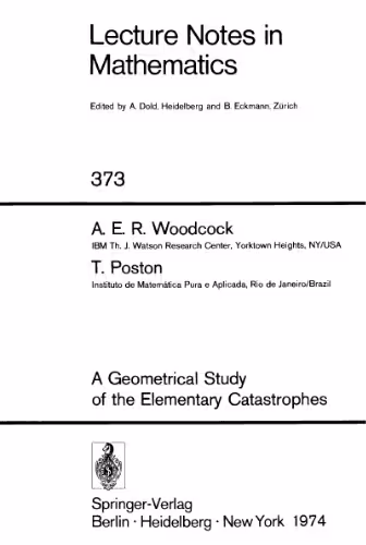خرید و دانلود نسخه کامل کتاب A Geometrical Study of the Elementary Catastrophes