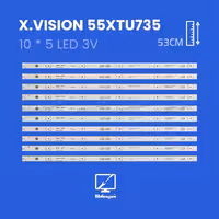 بک لایت تلویزیون ایکس ویژن مدل 55XTU735