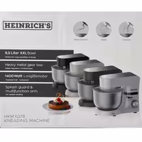 همزن کاسه‌دار 6 لیتری هنریچ مدل HKM 6278