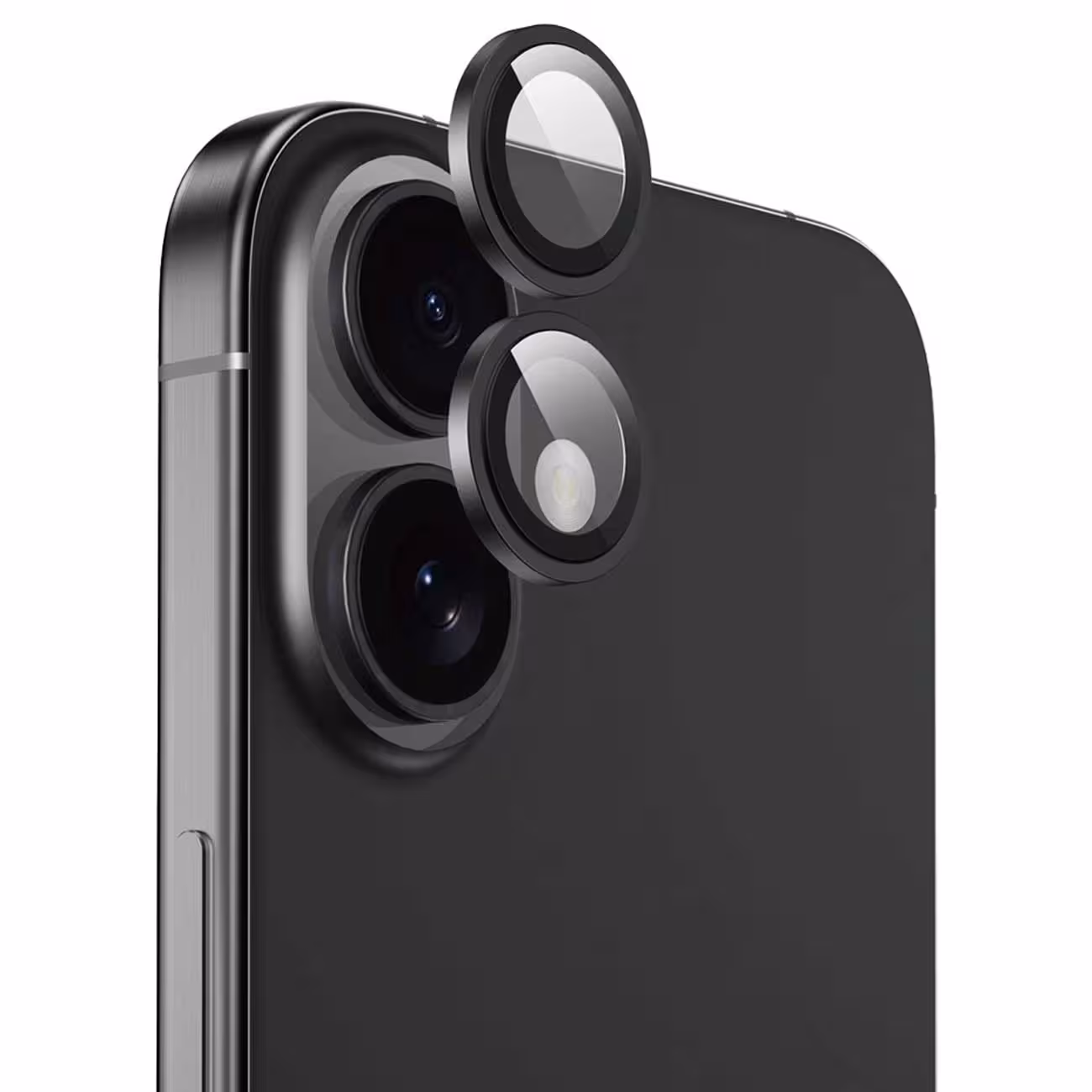 گلس لنز دوربین آیفون 16 و آیفون 16 پلاس گرین GNCMHDP16PSWH