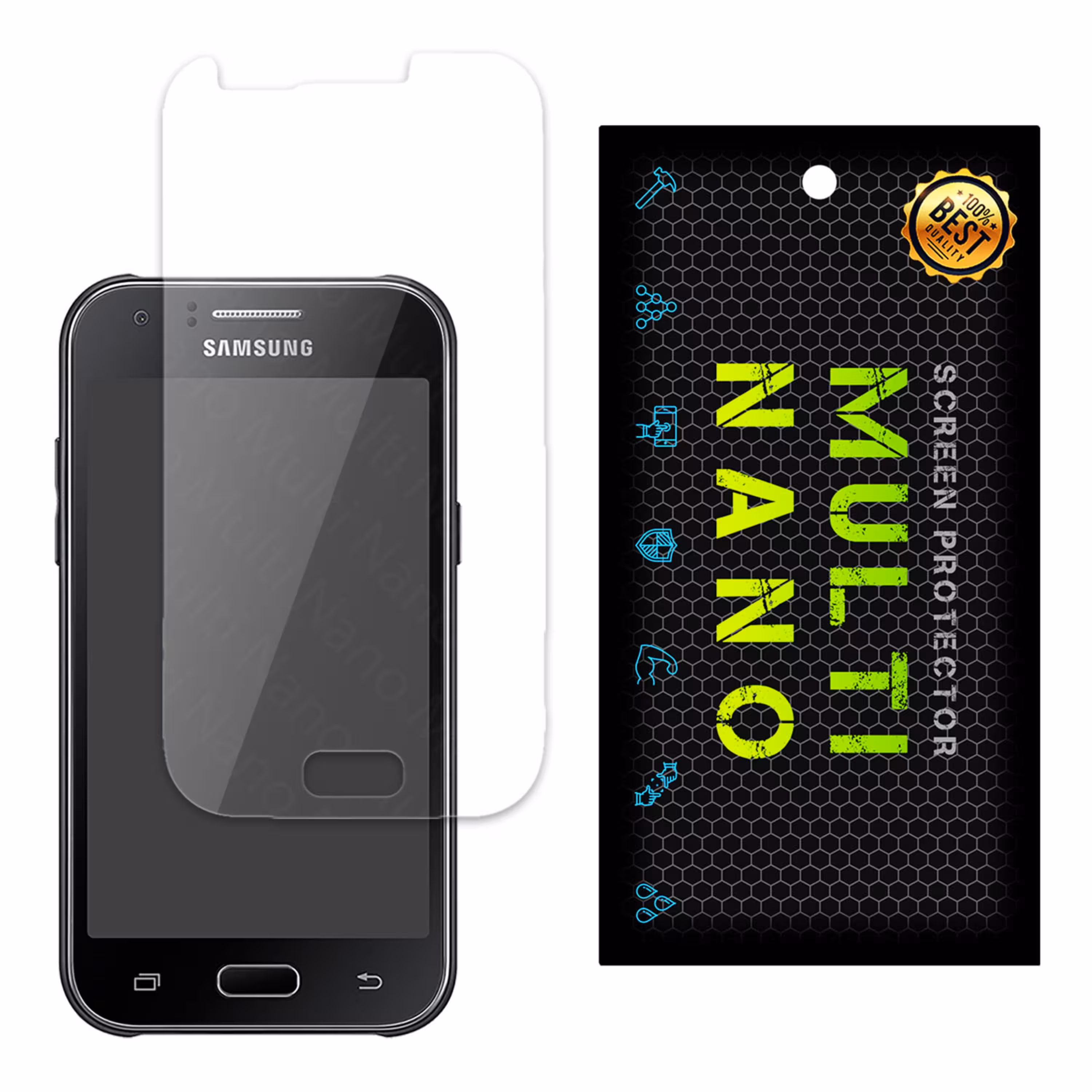 محافظ صفحه نمایش مولتی نانو مدل Pro مناسب برای گوشی موبایل سامسونگ Galaxy J1