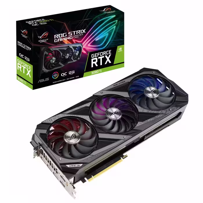 کارت گرافیک ایسوس ROG STRIX RTX 3080TI O12G GAMING