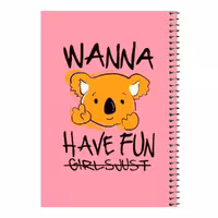 دفتر مشق 80 برگ اس جی مدل خرس شاد