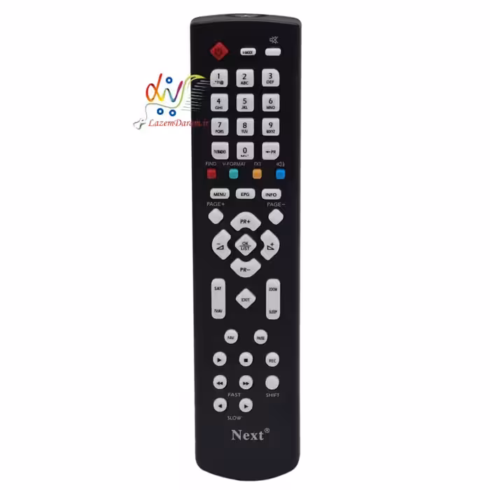 کنترل گیرنده دیجیتال نکس Next دکمه سفید