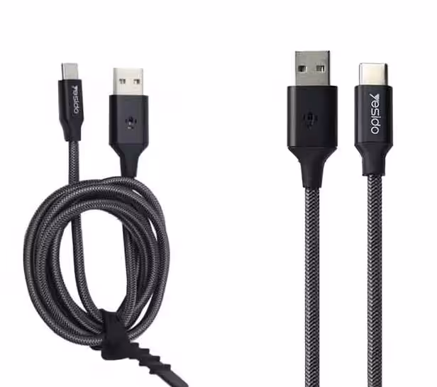 کابل شارژر رقص نوردار موزیکال یسیدو مدل CA-T6 طول 1.2 متر