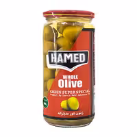 زیتون با هسته مدیترانه حامد 500 گرمی