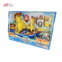 اسباب بازی کشتی دزدان دریایی PIRATE SHIP PLAYSET 158DB