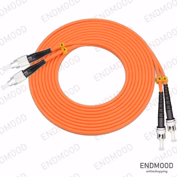 پچ کورد فیبر نوری 3 متری نگزنس FC-ST داپلکس مالتی مود Nexans