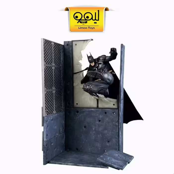فیگور بتمن با زمینه سه بعدی
