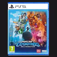 خرید دیسک اورجینال Minecraft Legends Deluxe برای PS5