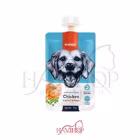 پودینگ سگ ونپی با طعم مرغ و هویج و نخود سبز Wanpy Chicken & Carrot & Pea وزن 90 گرم