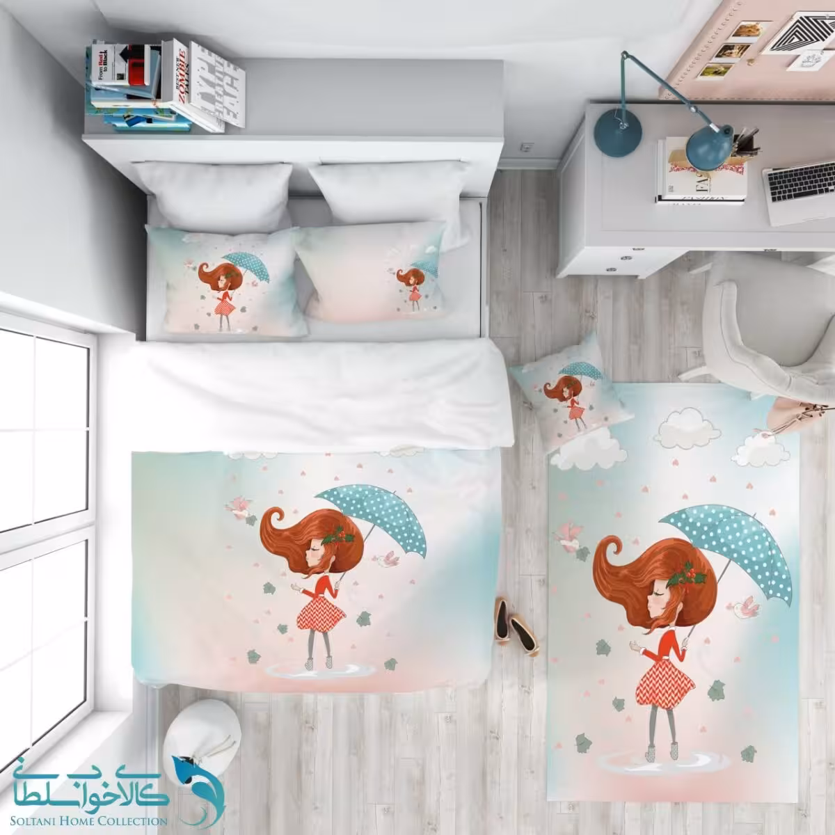 روتختی طرح دینا سایز یکنفره کد A1728