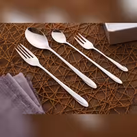 قاشق و چنگال غذاخوری 12 پارچه رولنزا مدل A48