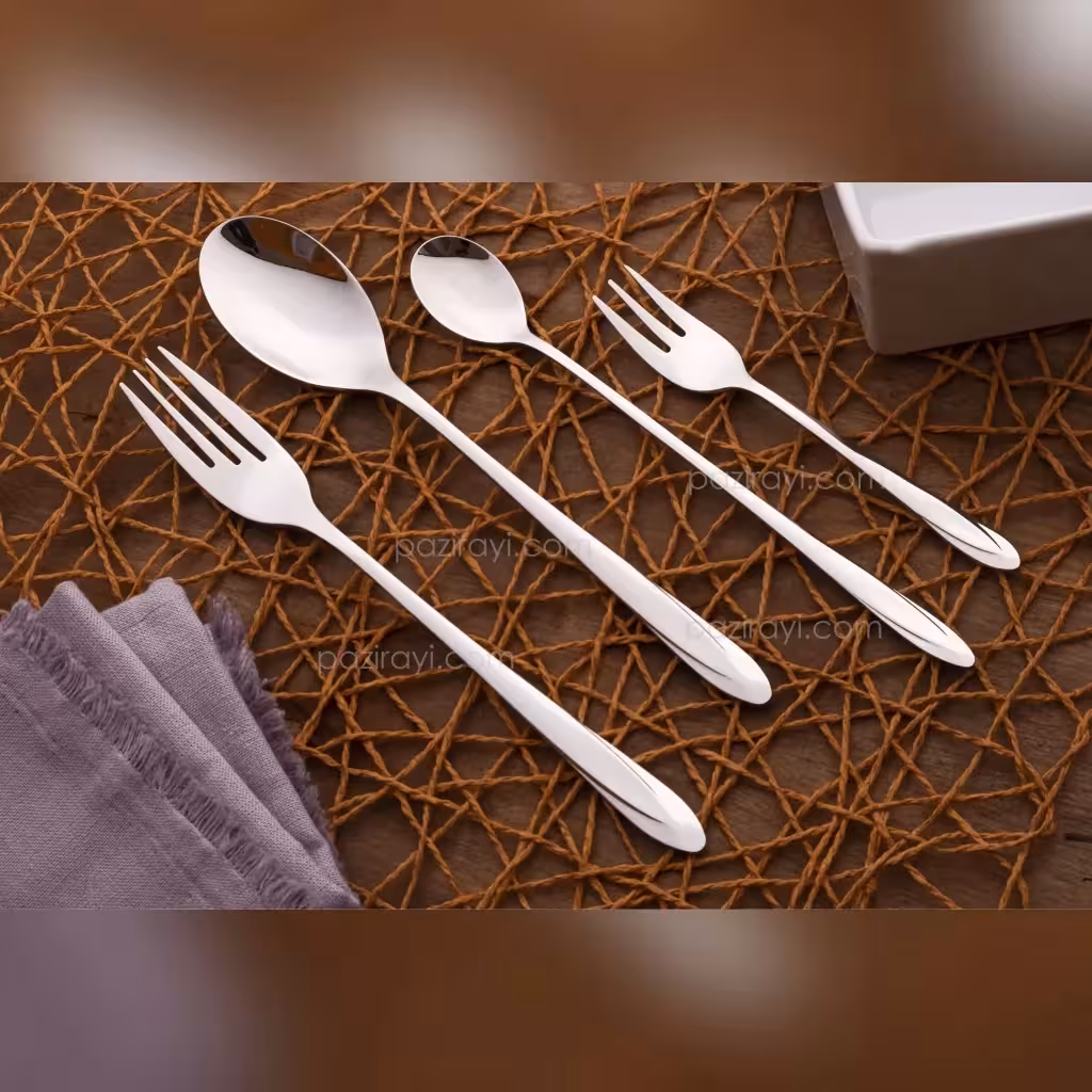 قاشق و چنگال غذاخوری 12 پارچه رولنزا مدل A48