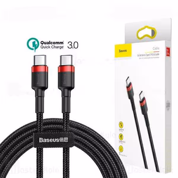 کابل تبدیل USB به microUSB باسئوس مدل CAMKLF-BG1 طول 1 متر - فروشگاه اینترنتی پروتاچ