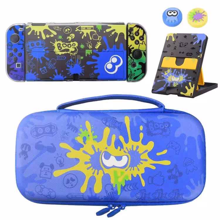 Accessory Kit for Nintendo Switch OLED – Splatoon 3
