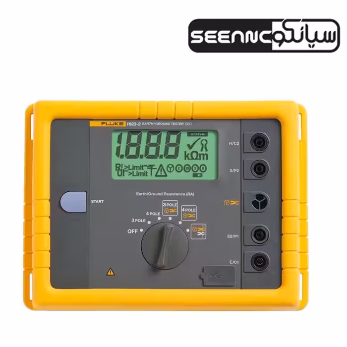 ارت سنج 3 و 4 کاناله دیجیتالی فلوک مدل Fluke 1623-2