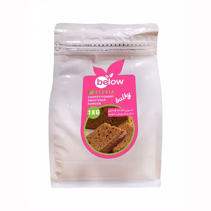 پودر استویا شیرین کننده نان و شیرینی حجیم 1 کیلوگرم بیلو