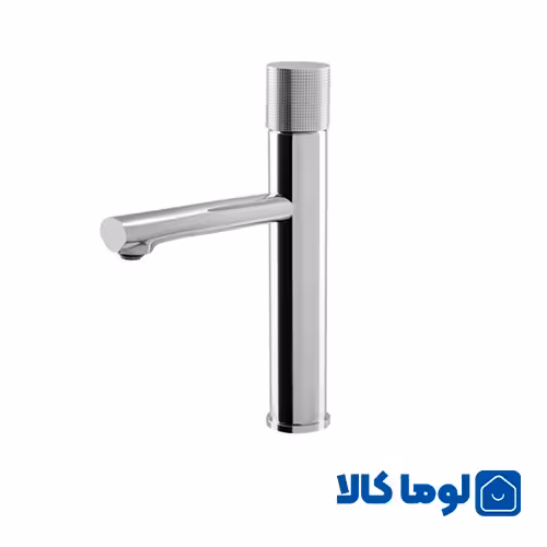 شیر روشویی پایه بلند راسان مدل رناتا پلاس کروم