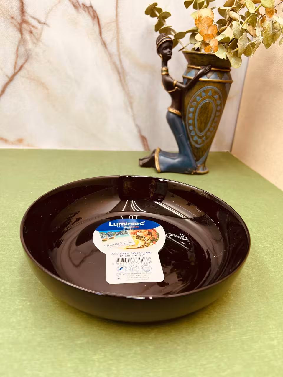 دیس پتزا تایم مشکی 6365 LUMINARC سایز 17