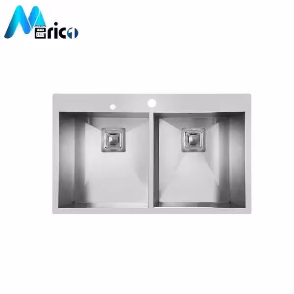 سینک اخوان کد 334 توکار دو لگنه